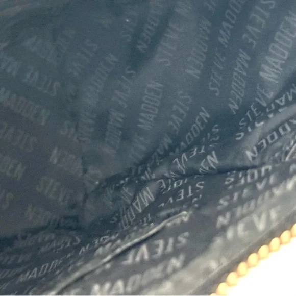 Steve Madden Blexi Structured Crossbody Bag in Black Floral Pattern - Picture 10 of 15